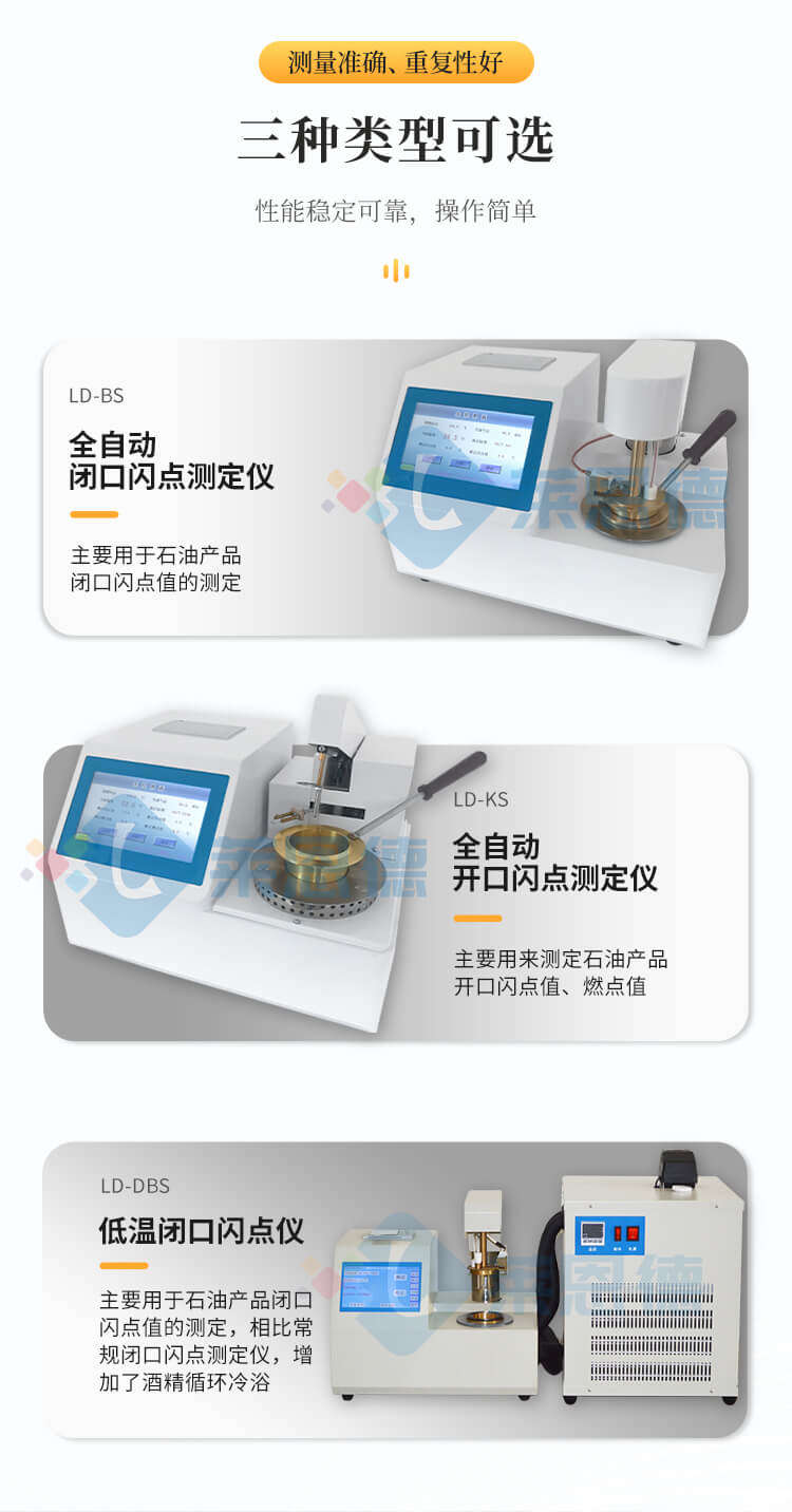 全自動閉口閃點(diǎn)測定儀