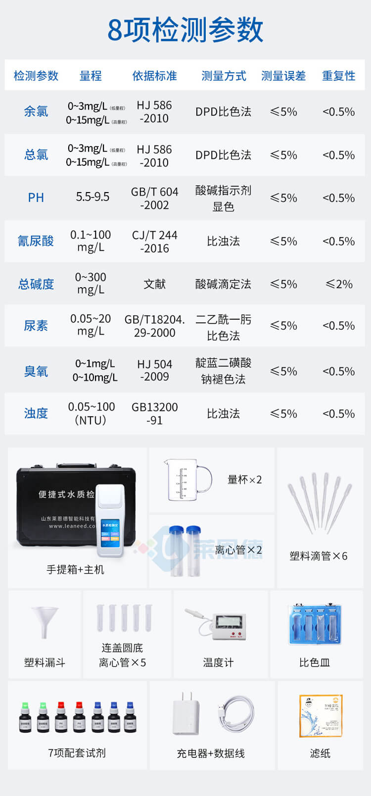 泳池水質(zhì)測(cè)量儀