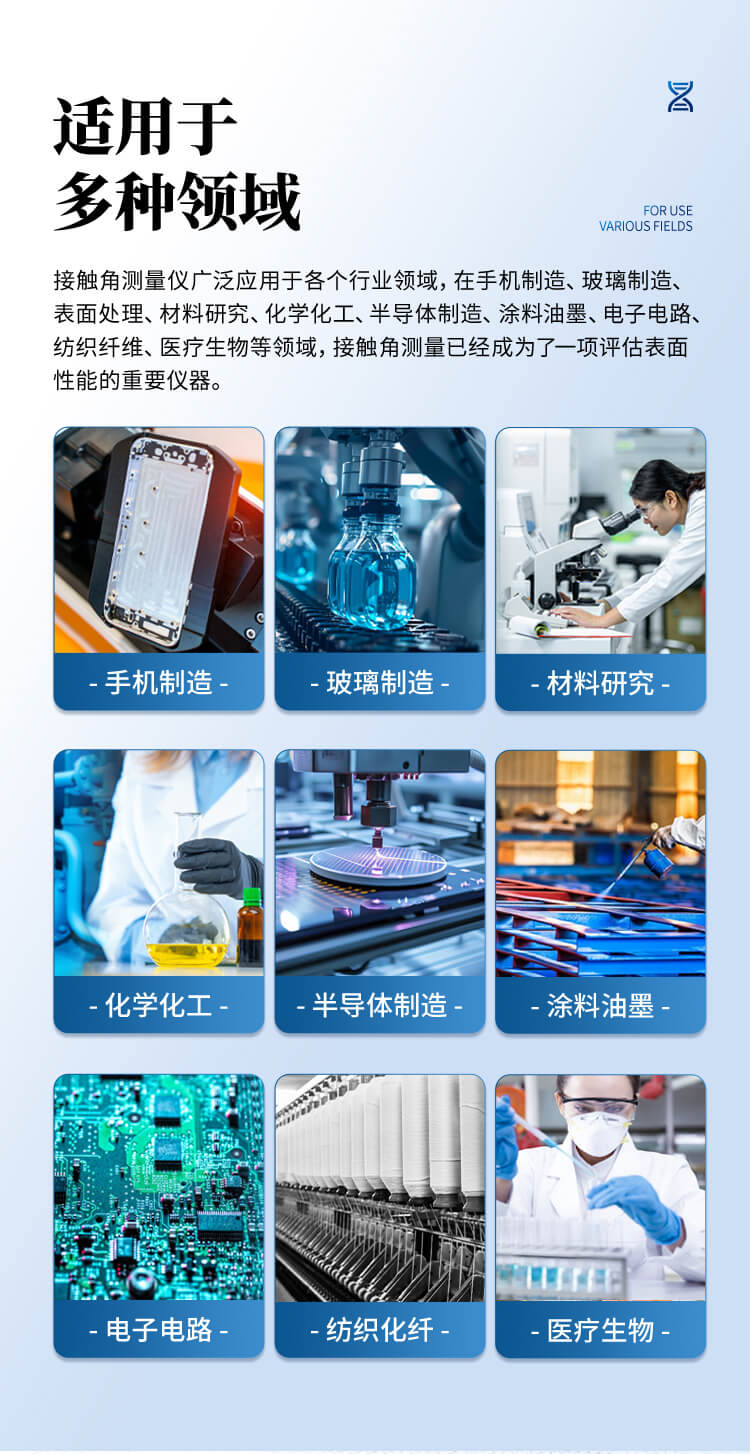 全自動(dòng)接觸角測量儀