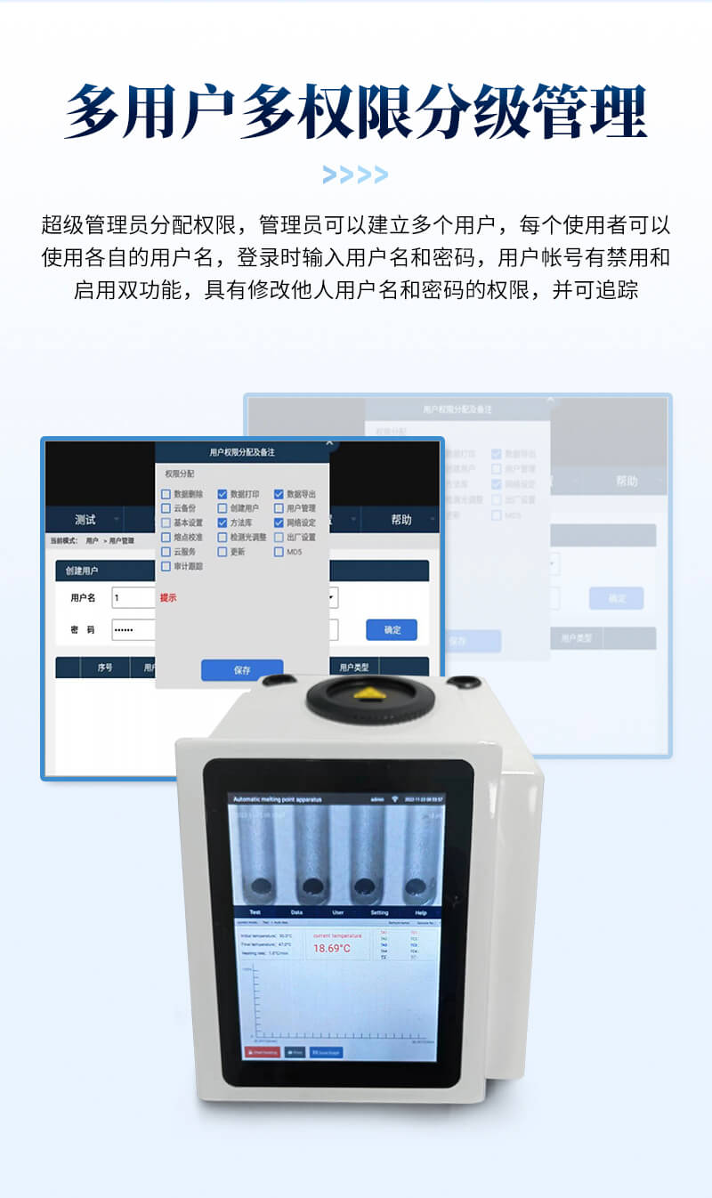 半自動高清目測熔點儀