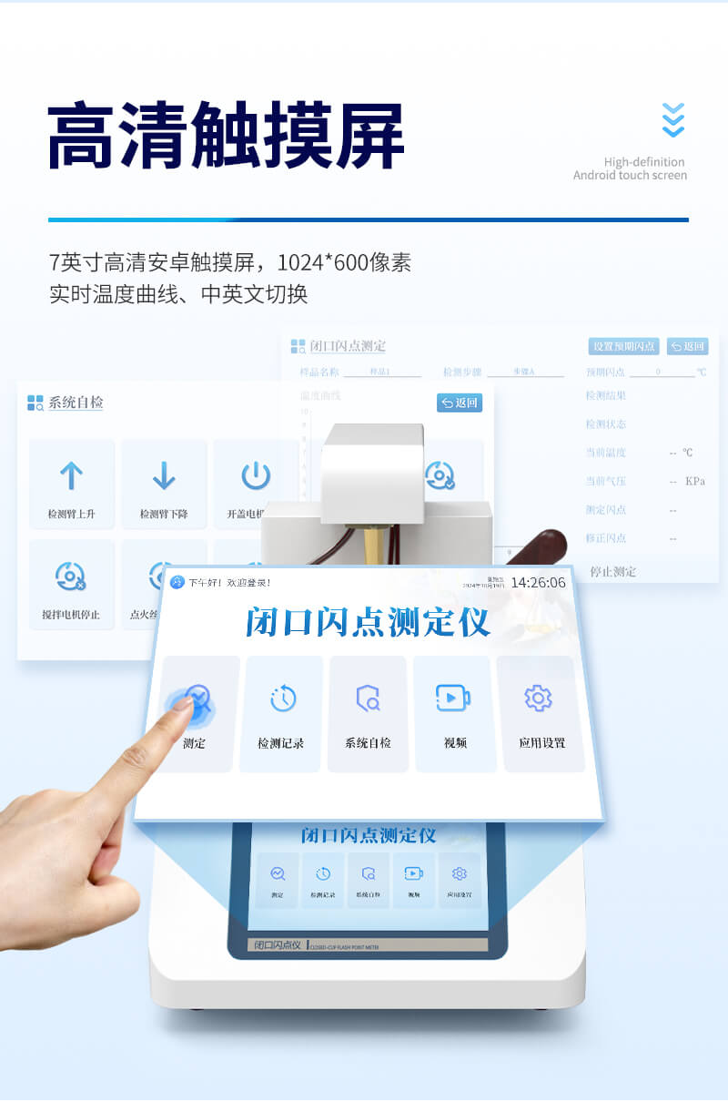 全自動(dòng)閉口閃點(diǎn)測(cè)定儀