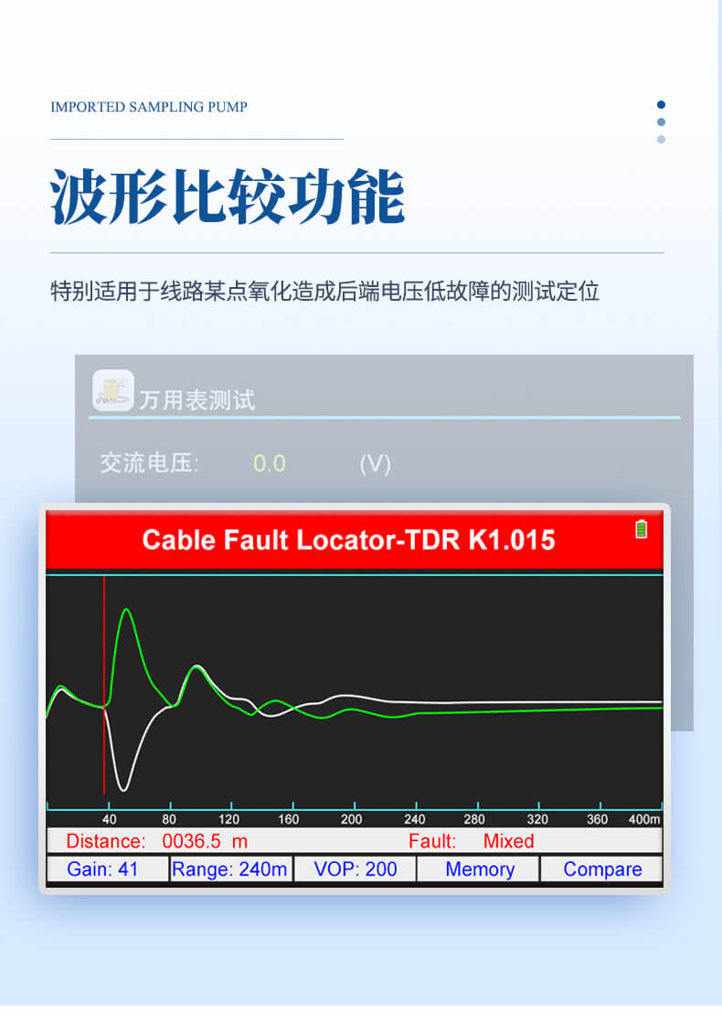 通信電纜故障定位儀